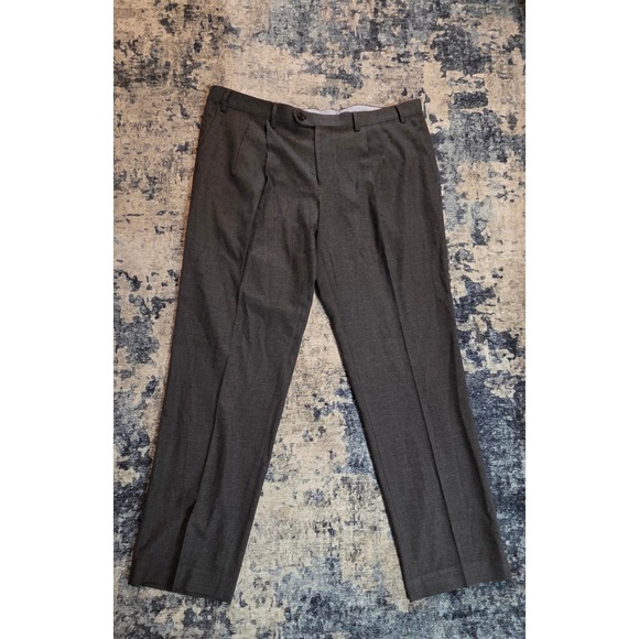 Ralph Lauren Other - Ralph Lauren Mens Grey Pleated Dress Pants 38x30 Stretch Trousers